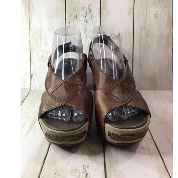 Antelope Shoes - Antelope Shoes Brown wedge size 39 women 8